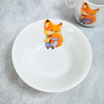 Набор детской посуды 3 предмета форма Идиллия Кроха Лисичка