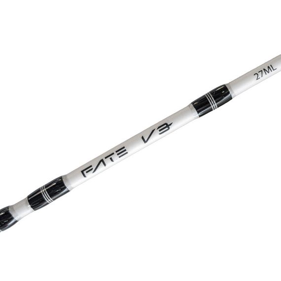 Комбо набор 13 FISHING V3 FreeFall Ghost 27" Medium Light Left Hand (Flat Tip and Evolve Reel Wraps)