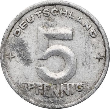 5 пфеннигов 1948 Германия (ГДР) "А"