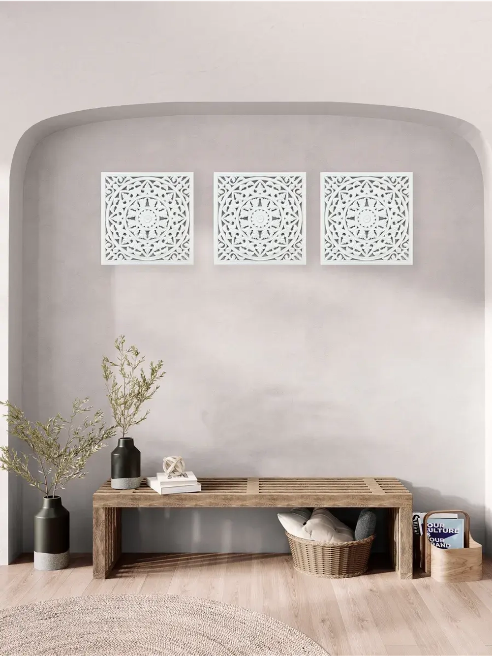 Панно на стену для интерьера 50*50 см