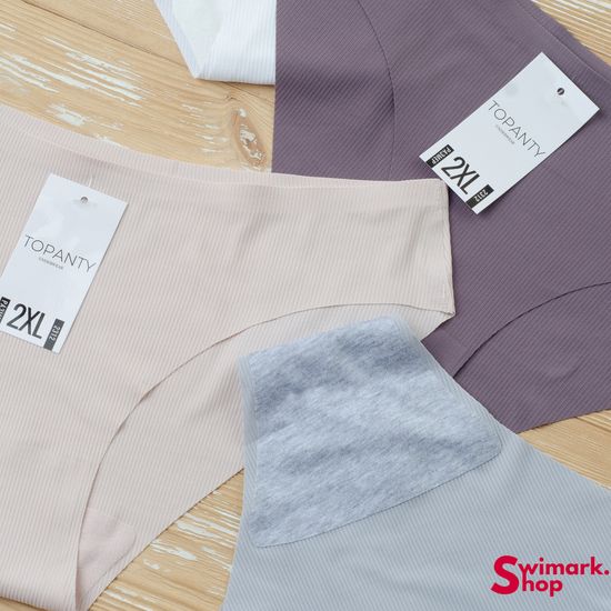 Трусики женские бесшовные TOPANTY TP-2312, MAXI