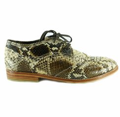 Мужские туфли из  питона SH-115