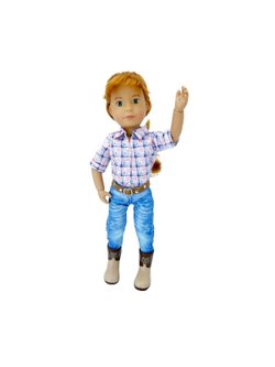 Кукла Kruselings Хлоя ковбой 23см (0126870)