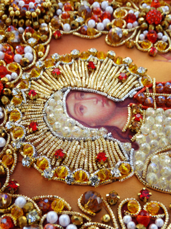 Ии-71 Набор для вышивания хрустальными камнями Святая Агафия