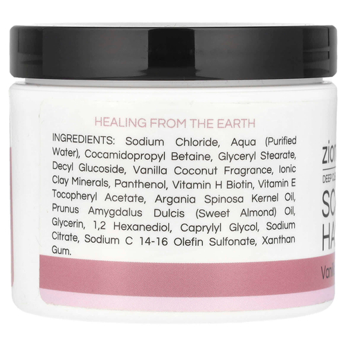 Zion Health, Глубоко очищающий скраб для кожи головы и волос, ваниль и кокос, 113 г (4 унции)