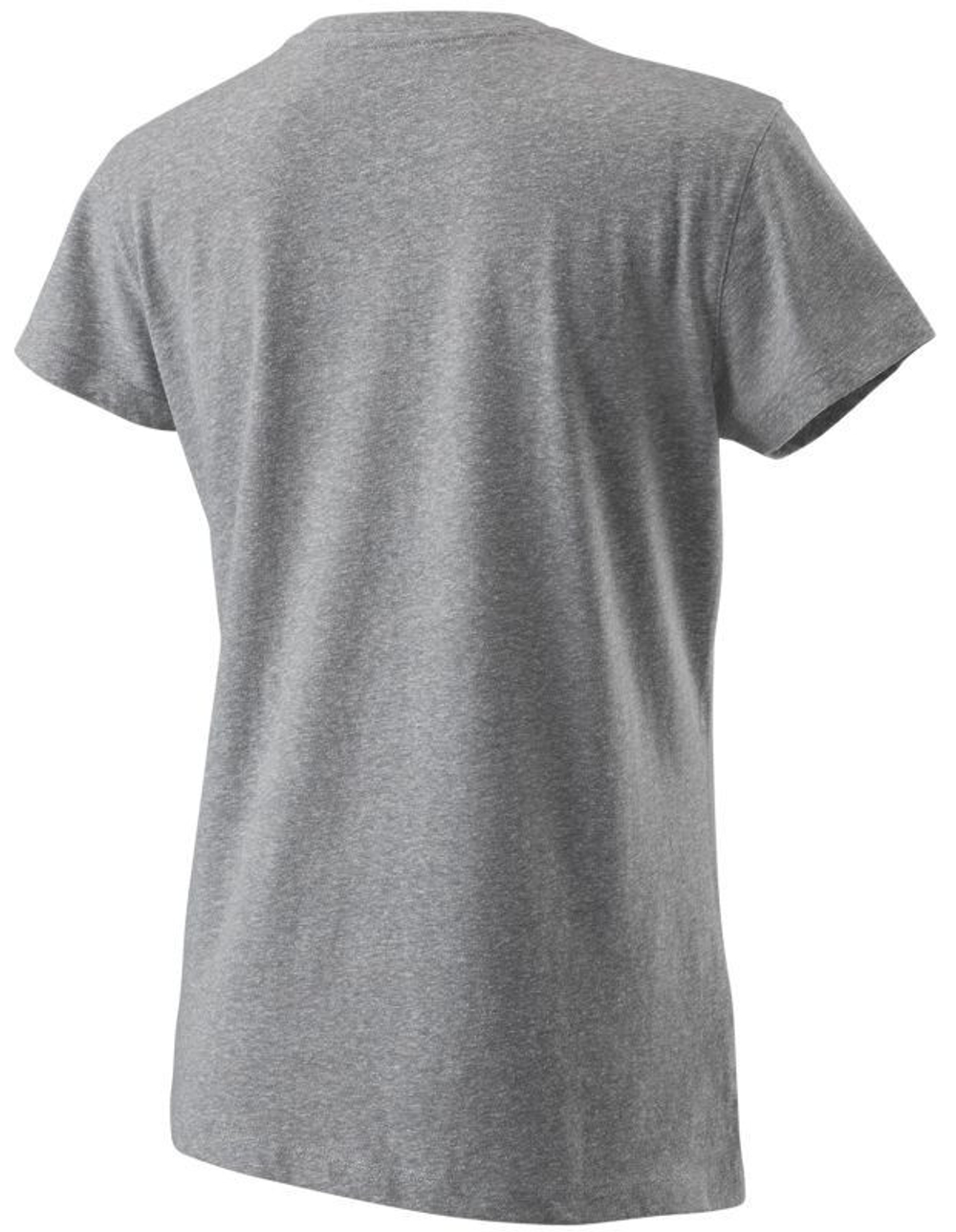 Женская теннисная футболка Wilson W Blur Tech Tee - heather grey