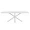 Стол белый лакированный Arya 180x100