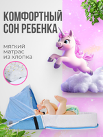 Кровать переносная детская с антимоскитной сеткой