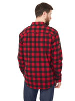 Мужская рубашка фланелевая Alaskan красная клетка S