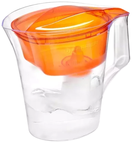 Фильтр-кувшин  для очистки воды "Барьер Твист" оранжевый арт.В174Р00