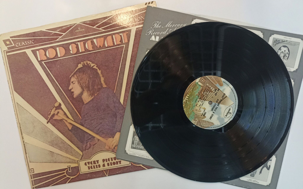 Винтажная виниловая пластинка LP Rod Stewart Every Picture Tells A Story (USA 1977)