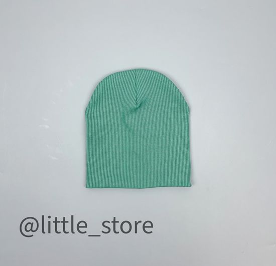 Шапка "Simple" двухслойная, Свежая зелень