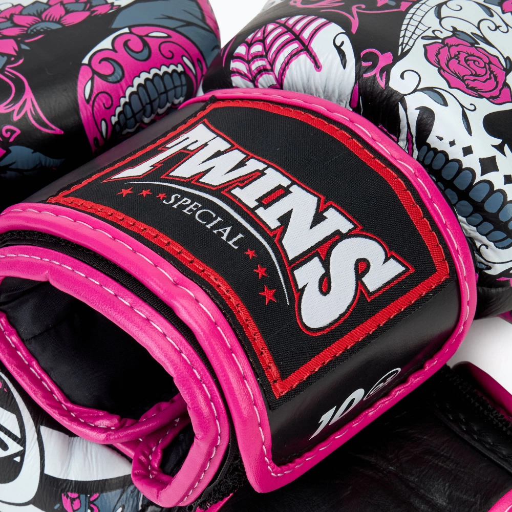 Боксёрские перчатки Twins Special Fancy FBGVL3-53 Skull pink/black
