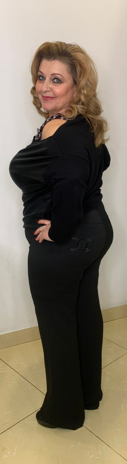 Черные  французские брюки