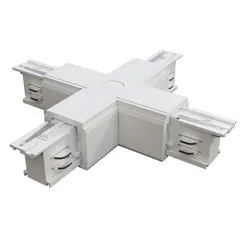 Коннектор Х-образный Trinity белый Technical tra005cx-31w