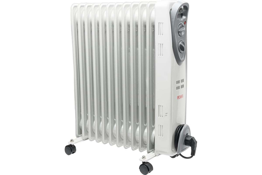 Масляный радиатор Ресанта ОМ-12А , 12 секций