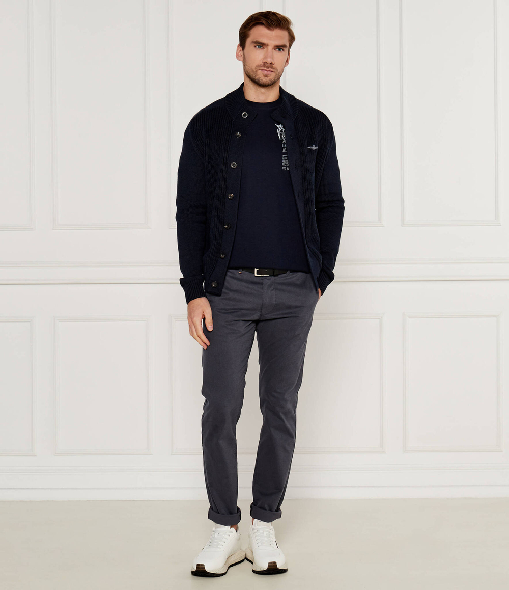 Кардиган Aeronautica Militare - темно-синий(MA1454L409)