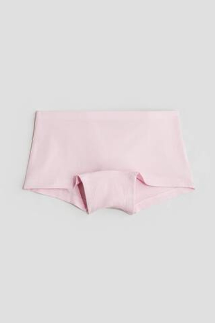 H&M Набор из пяти хлопковых трусиков, зеленый