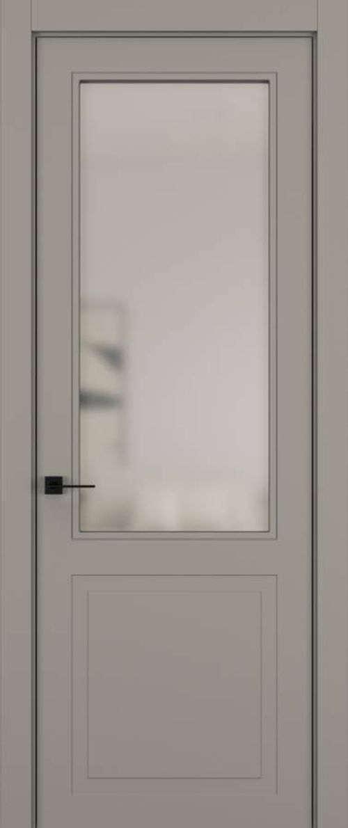 Дверь 02V GEOMETRY Матовый Каменно-серый