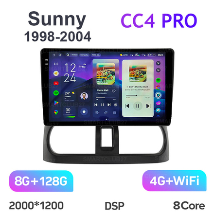 Teyes CC4 Pro 10,2" для Nissan Sunny 1998-2004