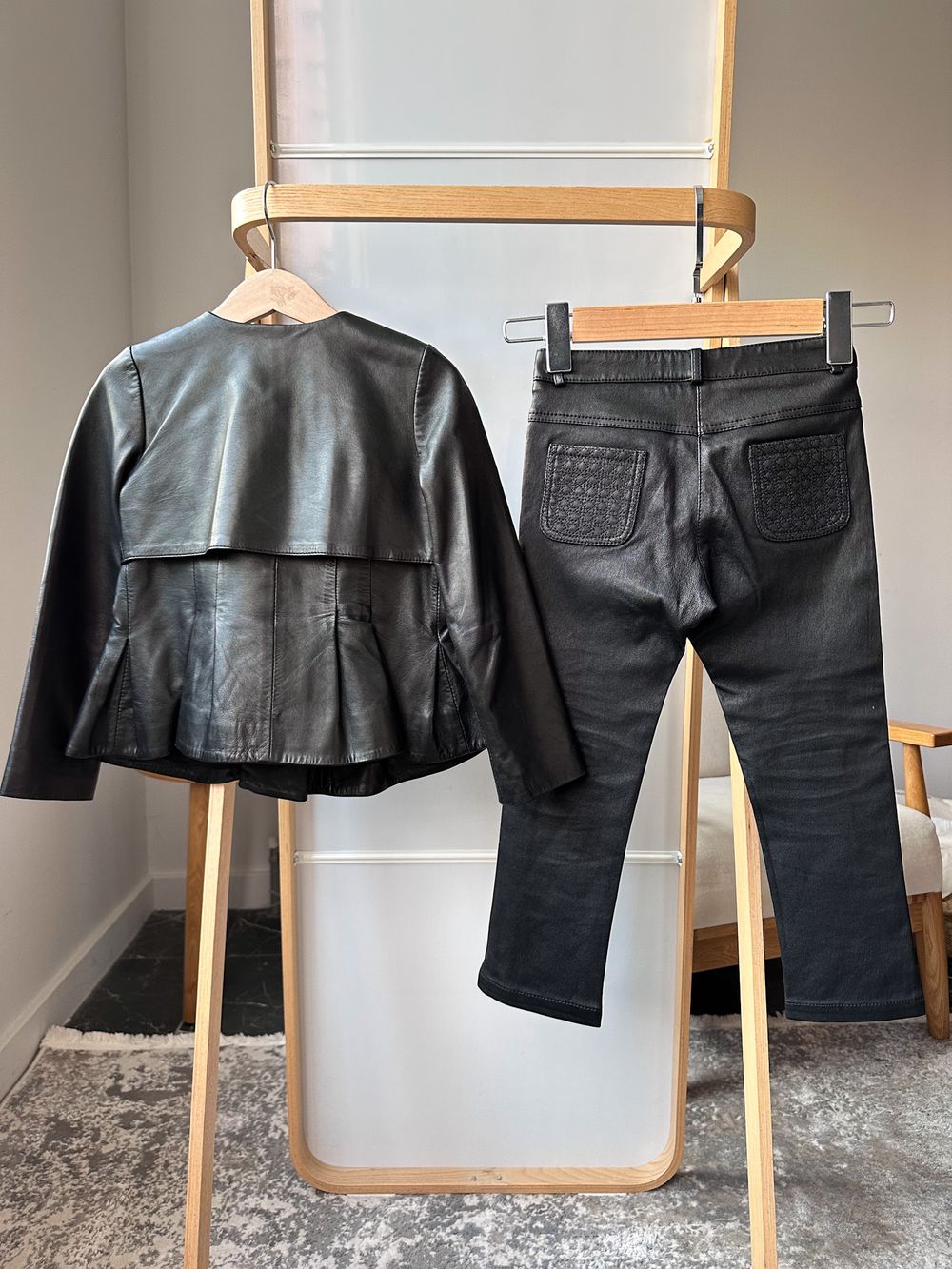 Кожаная куртка Christian Dior, 110