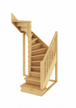 Лестница на второй этаж ЛС-05м Левая