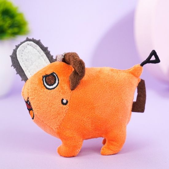 Мягкий брелок "Почита", Человек-Бензопила 10 см