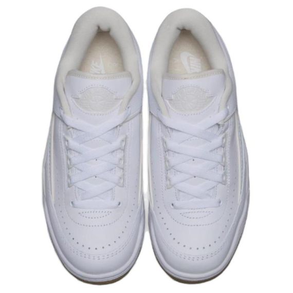 Джордан Эйр Джордан 2/3 Винтажные баскетбольные мячи Низкие Белые/Антомный серый белый/Светло-корейский Юнисекс