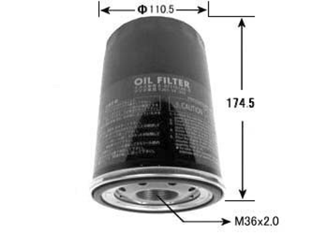 Фильтр масляный  C-419  VIC