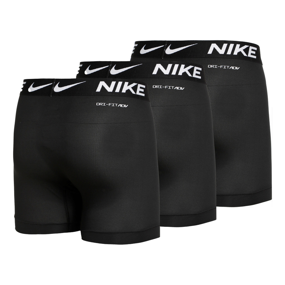 Nike Dri-Fit Essentials MI ADV Brief Boxer Shorts 3 Pack Men - Black