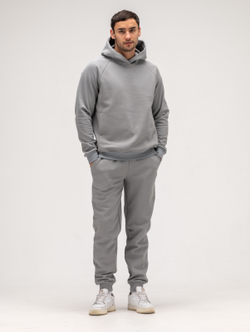 Костюм мужской спортивный теплый. Грей