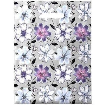 Пакет с прорубной ручкой ПВД 30х40 (35 мкм) "Ассоль" (50/1000 шт.) Интерпак