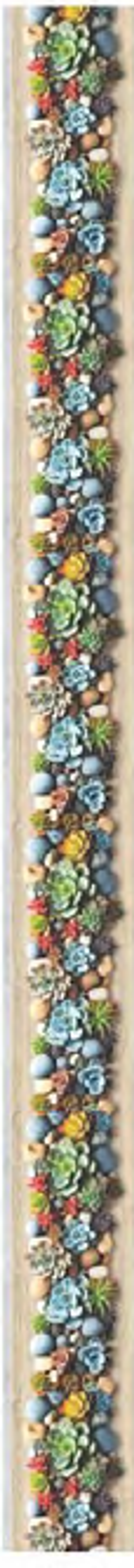 Панель ПВХ фотопечать 171 Каменная роза 2700х250 мм