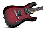 Schecter C-6 PLUS SEE THRU CHERRY BURST