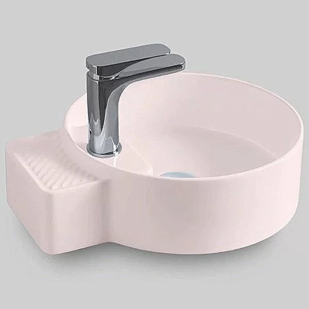Раковина накладная Artceram CARTESIO 44 CAL004 33 99 pink acquarello