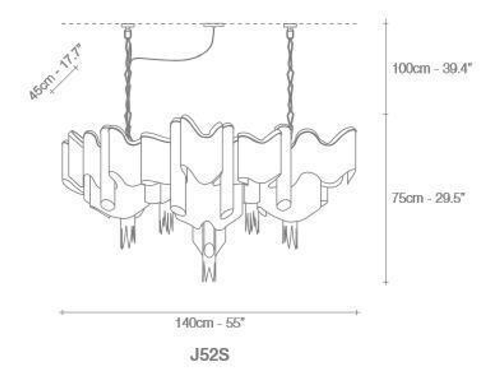 люстра Stream J52S