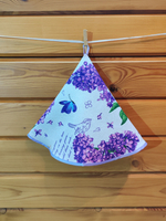 Полотенце кухонное, круглое, 2 шт, вафельное полотно