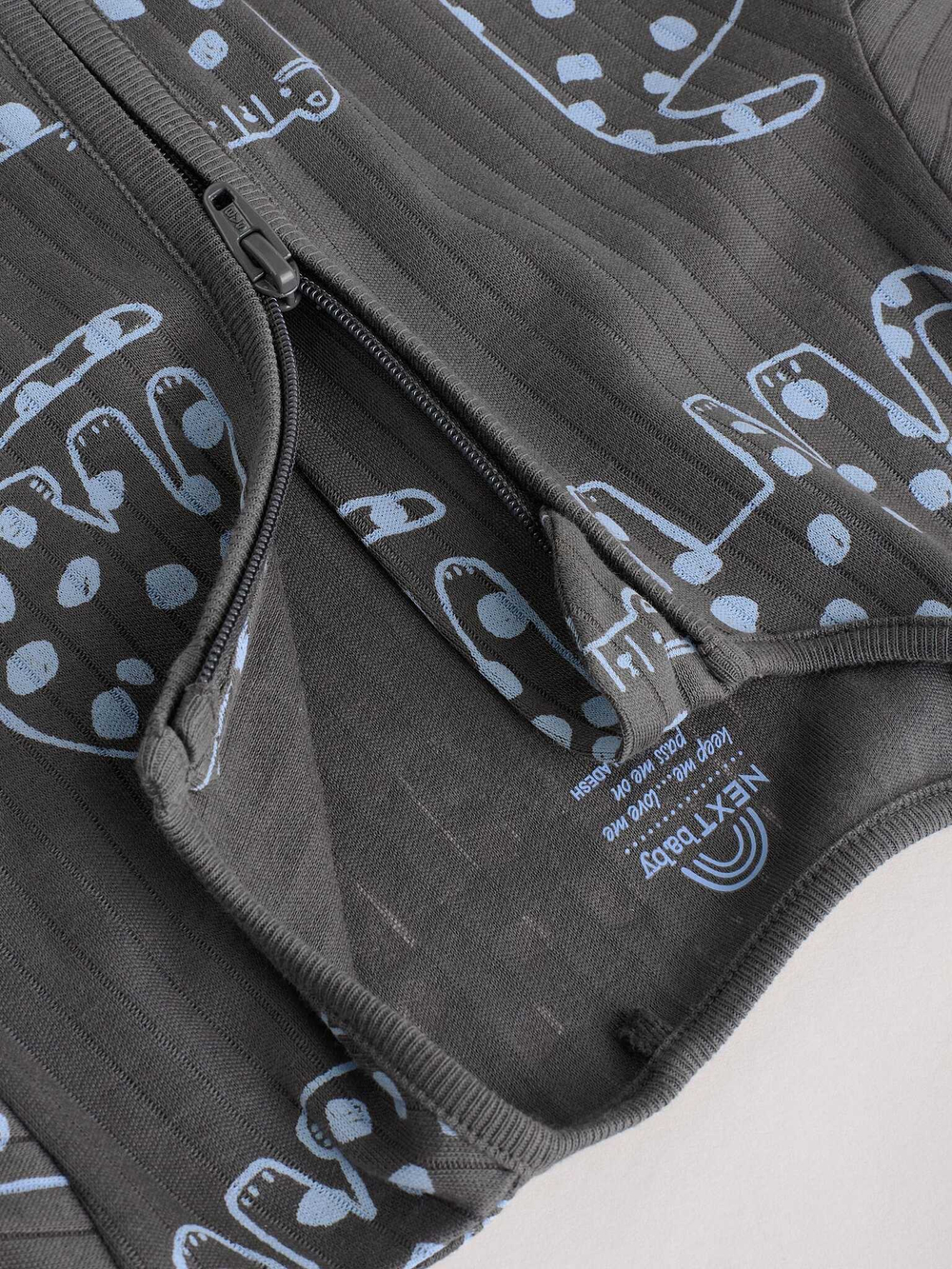 Комбинезон / Cлип для малышей Next E19-561, 5 шт., Бежевый, Серый, Голубой