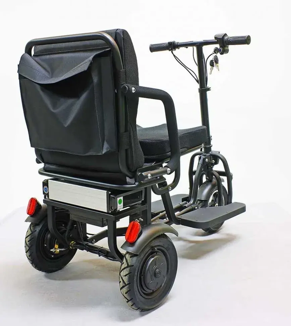 Электротрицикл Green Camel Кольт V700 (48V 2x350W) с сиденьем