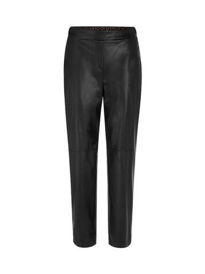 Marc Cain Брюки из эко-кожи на резинке