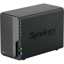 Synology DS224+ Сетевое хранилище DC 2,0GhzCPU/2GB(upto6)/RAID0,1/up to 2HDDs SATA(3,5' 2,5')/2xUSB3.2/2GigEth/iSCSI/2xIPcam(up to 25)/1xPS /1YW (repl DS220+)