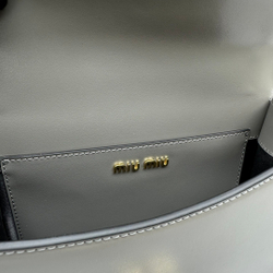 Miu Miu Leather Shoulder Bag 20 cm