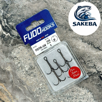 Крючки тройники FUDO TREBLE UV
