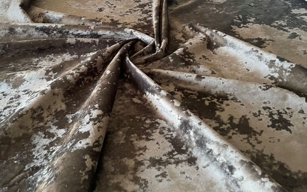 Велюр Джес 30 темно-коричневый