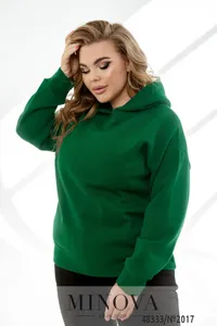 Худи 2017-зеленый Minova