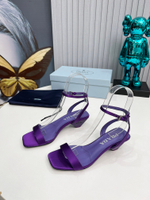 Prada Satin Sandals