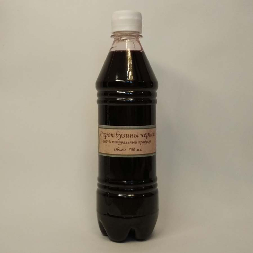 фотография сиропа бузины 500мл-adonnis.ru