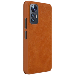 Кожаный чехол-книжка Nillkin Leather Qin для Xiaomi Mi 12 Lite