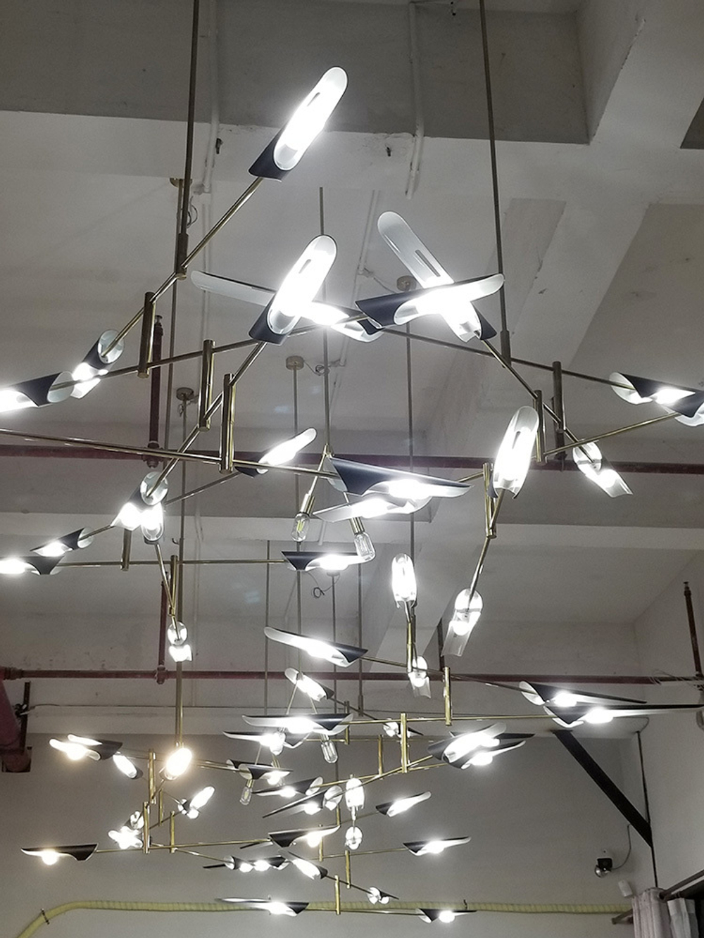 Ceiling design lamp  Sarus No 428 by David Weeks Studio