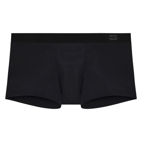 Мужские трусы боксеры черные HOM MODAL CLEAN CUT Comfort Boxer Briefs 402753_400004